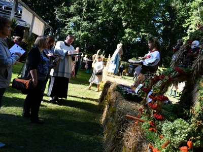 Dożynki Diecezjalno-Powiatowo-Gminne w Białej Piskiej