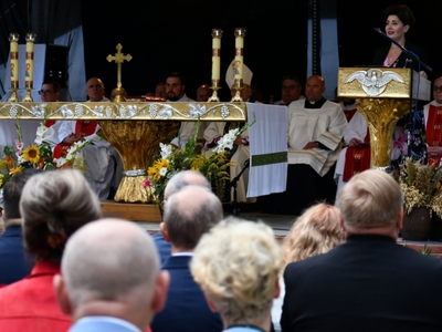 Dożynki Diecezjalno-Powiatowo-Gminne w Białej Piskiej