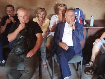 Pierwszy wyjazd seniorów na Litwę