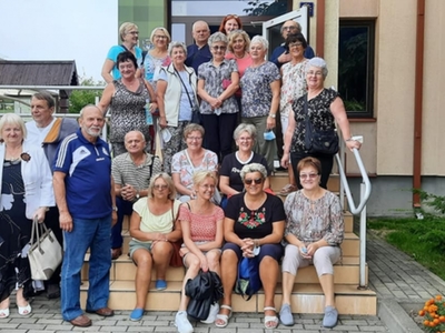 Pierwszy wyjazd seniorów na Litwę