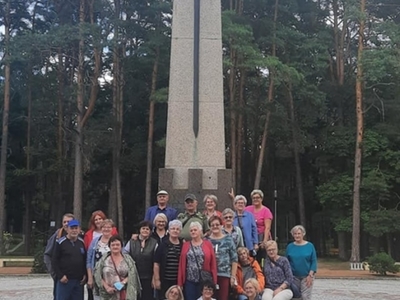 Pierwszy wyjazd seniorów na Litwę