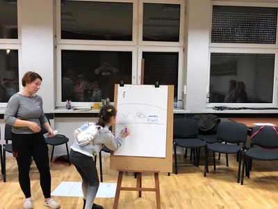 Ferie zimowe z M-GOK i MGBP dzień pierwszy