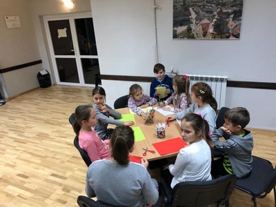 Ferie zimowe z M-GOK i MGBP dzień pierwszy