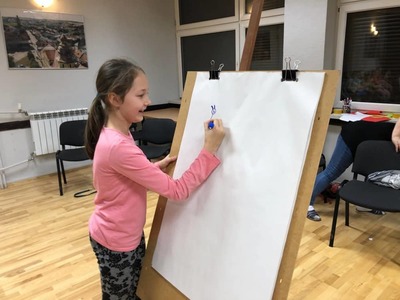 Ferie zimowe z M-GOK i MGBP dzień pierwszy