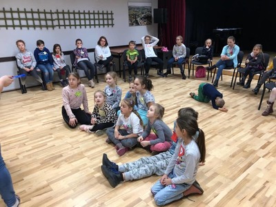 Ferie zimowe z M-GOK i MGBP dzień pierwszy