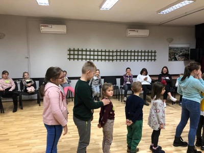 Ferie zimowe z M-GOK i MGBP dzień pierwszy