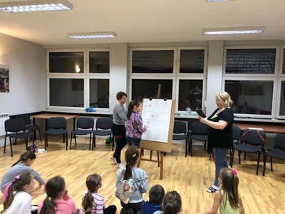 Ferie zimowe z M-GOK i MGBP dzień pierwszy