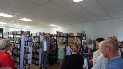 Uroczyste otwarcie biblioteki po remoncie