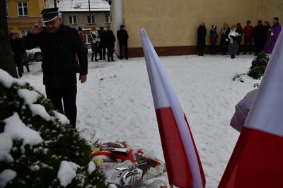 Uroczystości pacyfikacji KWK Wujek w Bialej Piskiej