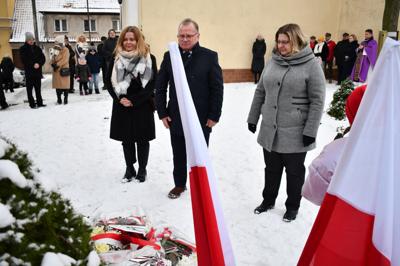 Uroczystości pacyfikacji KWK Wujek w Bialej Piskiej