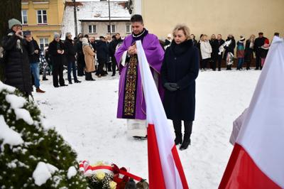 Uroczystości pacyfikacji KWK Wujek w Bialej Piskiej