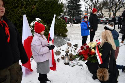 Uroczystości pacyfikacji KWK Wujek w Bialej Piskiej