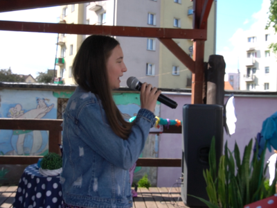 Na zdjęciu wydarzenie dla dzieci pod tytułem dzień  dziecka