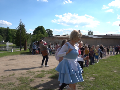 Na zdjęciu wydarzenie dla dzieci pod tytułem dzień  dziecka