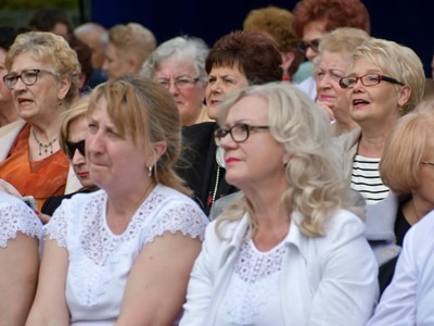 Przegląd Seniorskiej Twórczości Artystycznej  występy zespołów na scenie