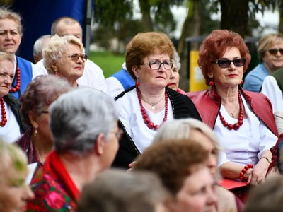 Przegląd Seniorskiej Twórczości Artystycznej  występy zespołów na scenie