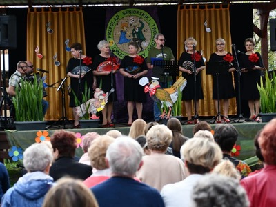Przegląd Seniorskiej Twórczości Artystycznej  występy zespołów na scenie