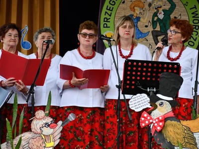 Przegląd Seniorskiej Twórczości Artystycznej  występy zespołów na scenie