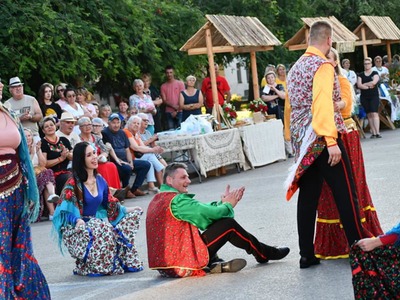 Na zdjęciu występ zespołu tanecznego ze Słowacji