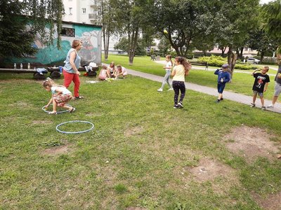 Zajęcia wakacyjne z dziećmi w MGOK i MGBP