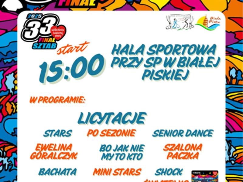 33. Finał WOŚP w Białej Piskiej