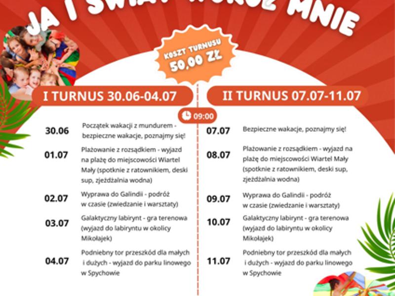 Przeżyjmy razem wakacyjną przygodę!