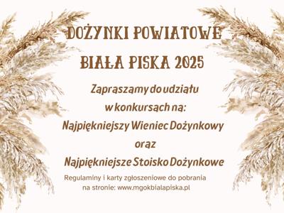 Konkursy Dożynkowe 2025