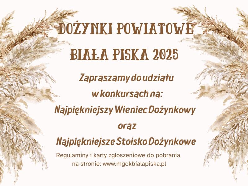 Konkursy Dożynkowe 2025