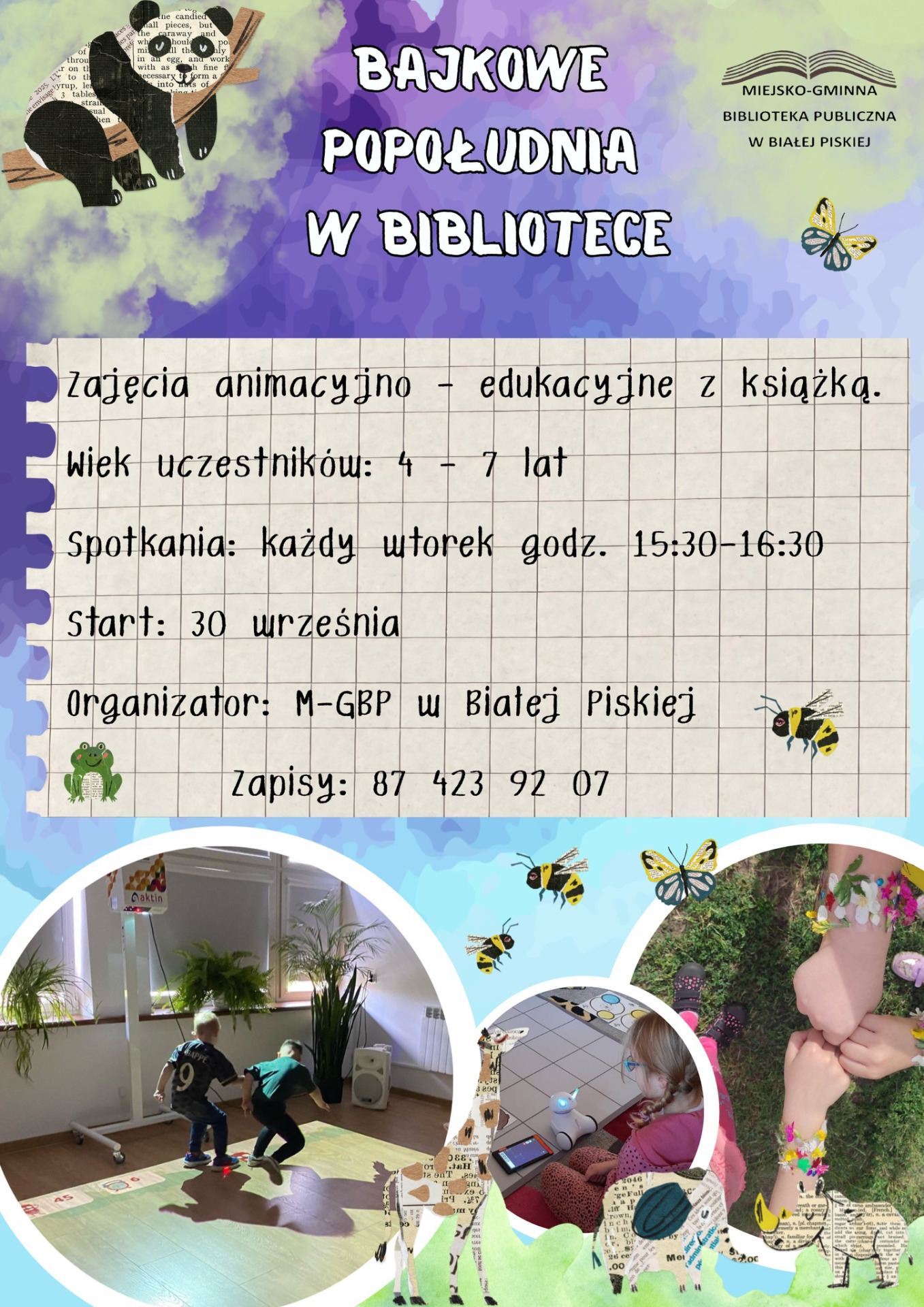 Bajkowe Popołudnia w Bibliotece 