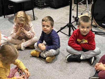 Grupa Motylki z Przedszkola Miejskiego 