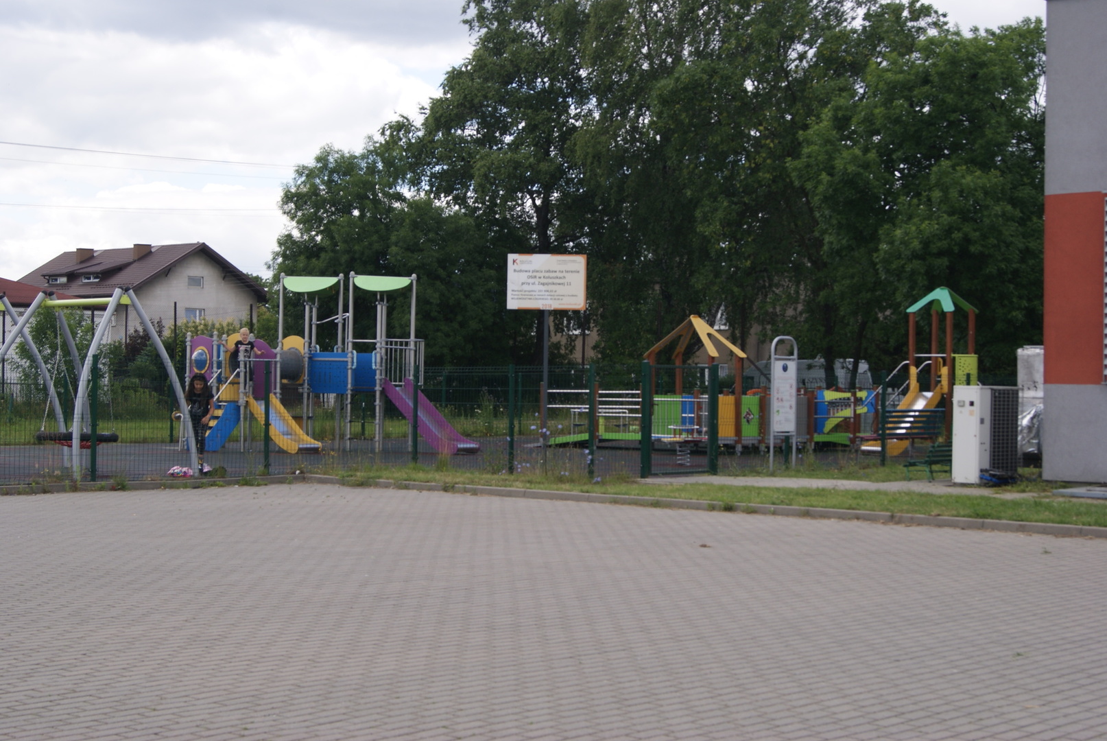 osir koluszki - plac zabaw zagajnikowa