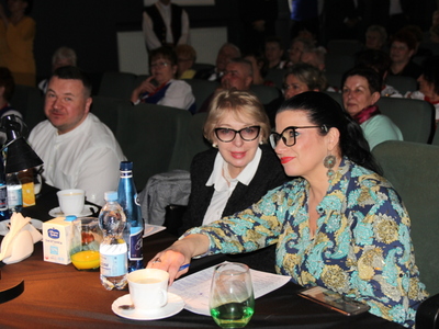 Zdjęcie przedstawicieli jury podczas XXIV Przeglądu Artystycznego Ruchu Seniora 2023
