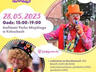 Plakat z okazji Dnia Dziecka 2023