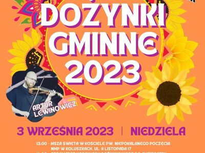 Plakat Dożynki 2023