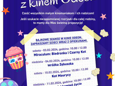 Zapraszamy dzieci wraz z opiekunami.