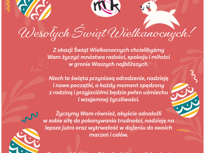 Wesołych Świąt Wielkanocnych!