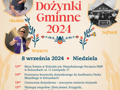 Plakat Dożynki 2024