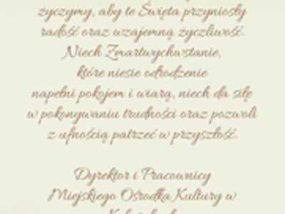Życzenia Wielkanocne 2025