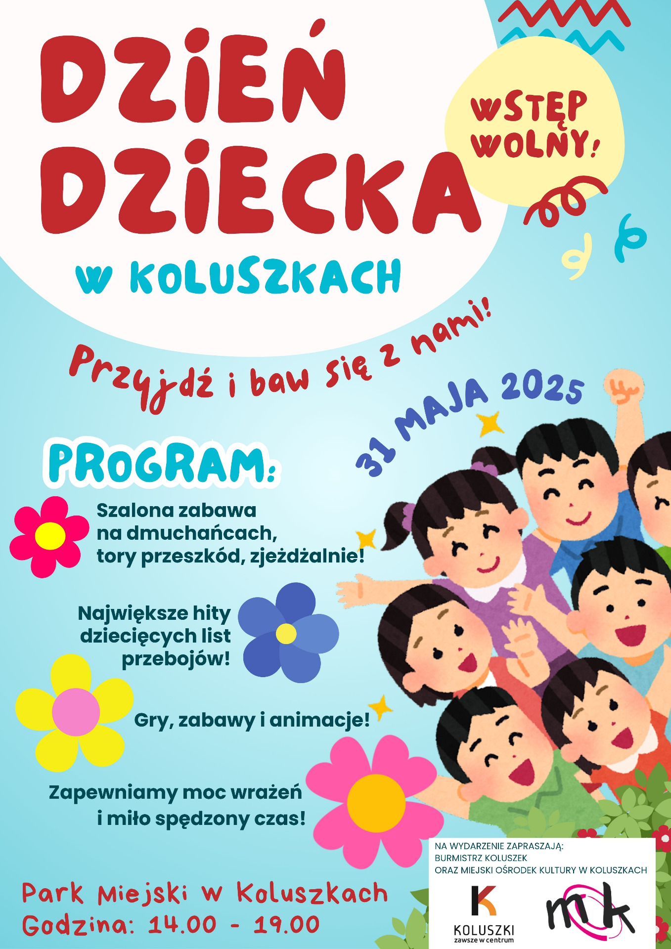 Plakat Dzień Dziecka 2025