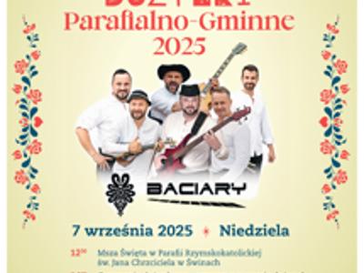Plakat Dożynki Parafialno-Gminne 2025
