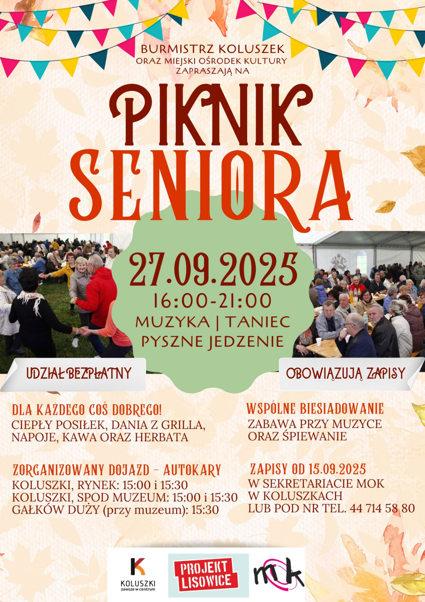 Plakat Piknik Seniora 2025