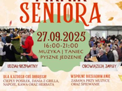 Plakat Piknik Seniora 2025