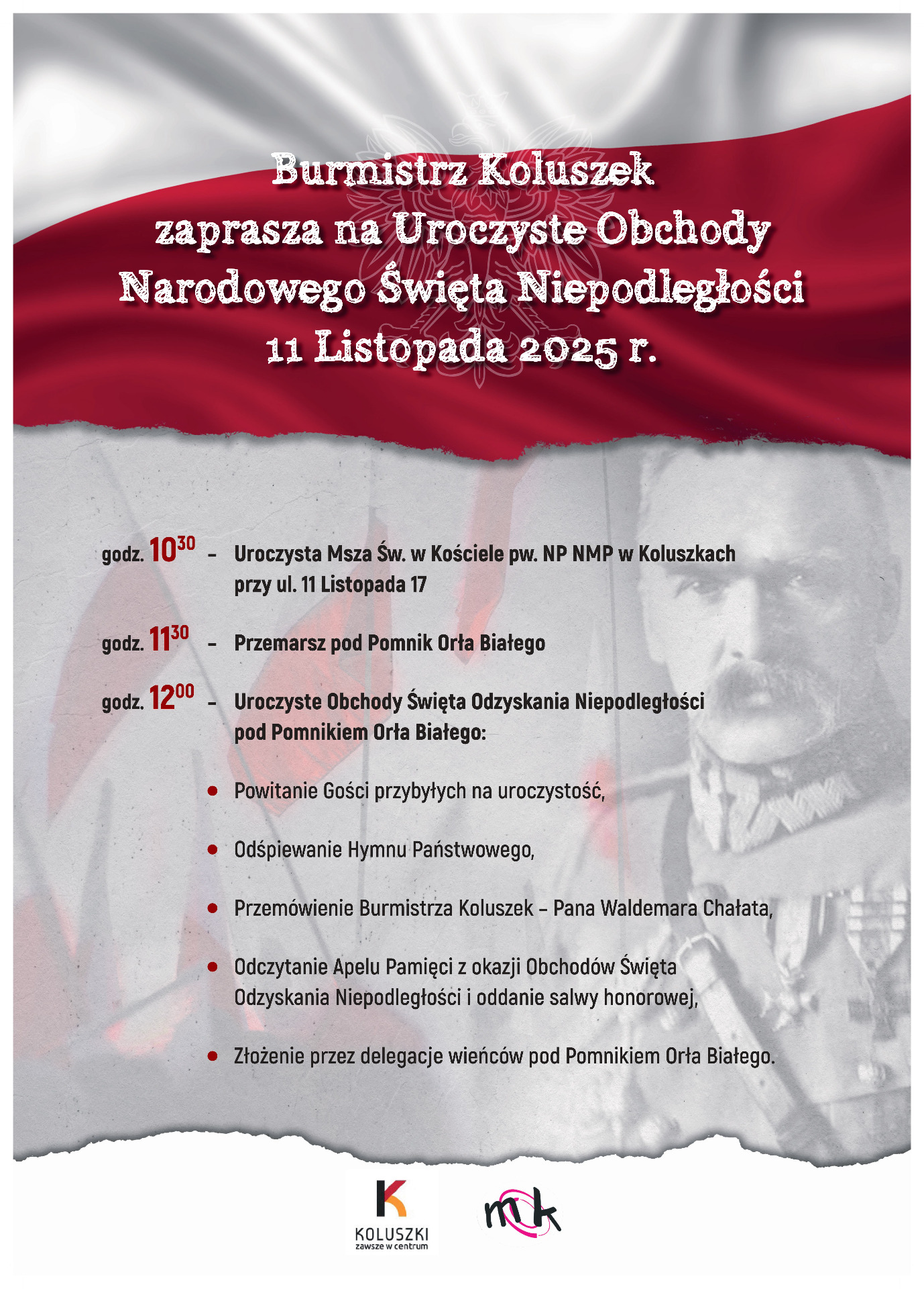 Plakat na 11 Listopada 2025 r.