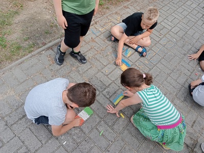 Malowanie kredą