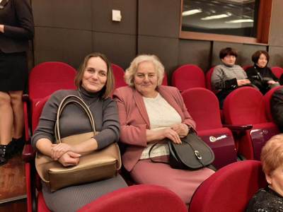 Słuchacze AWD na widowni w Teatrze Wielkim