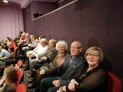 Uczestnicy AWD w Teatrze Muzycznym