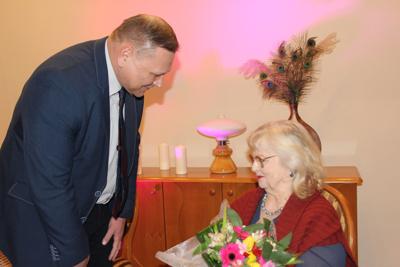 Podziękowanie Burmistrza Koluszek dla Pani Stanisławy