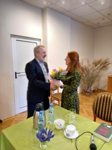Podziękowanie za spotkanie