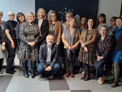 Bibliotekarze z bibliotek powiatu łódzkiego wschodniego