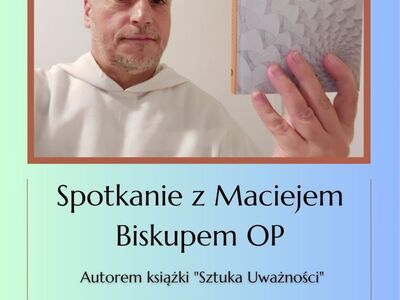 Autor książki Maciej Biskup OP